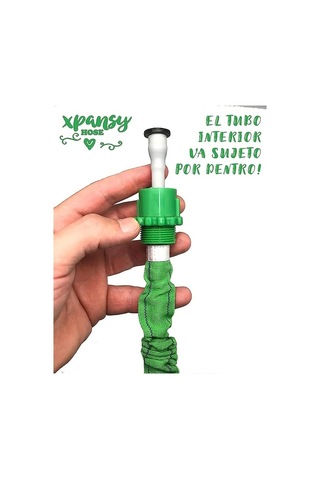 Dancemonkey Yüksek Basınçlı Bahçe Sulama Hortumu Yeşil 7.5 Metre, Pratik Temizleme Aracı