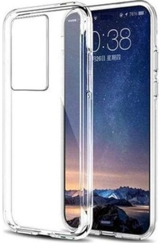 Huawei P40 Pro İle Uyumlu Kılıf Şeffaf Esnek Silikon Telefon Kılıfı Kapak