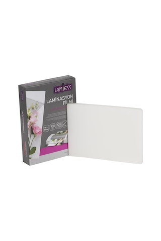 Lamiess A-6 125 Mıc.Polyester Laminasyon Filmi 100'Lü Lamiess A-6 125 Mıc.Polyester Laminasyon Filmi 100'Lü