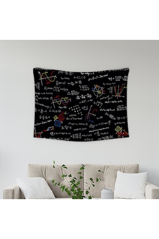 Geometrik Desenli Duvar Örtüsü