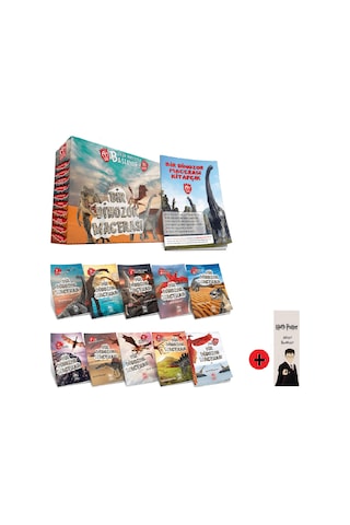 2. 3. 4. Sınıf Hikaye Kitabı Seti Model Yayınları Bir Dinozor Macerası + Kişiye Özel İsimli Harry Potter Kitap Ayracı