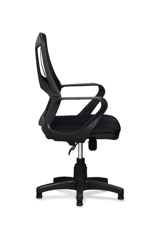 Misafir Bekleme Sekreter Koltuğu Siyah Arya Model