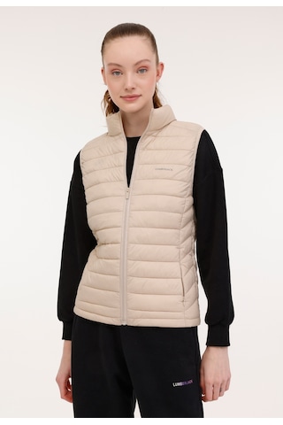 Lumberjack Wb Vest 4sn34 4pr Ekru Kadın Yelek Bej