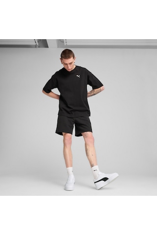 Puma Wardrobe Ess Erkek Bol Kesim 7" Şort 629654 01 Siyah