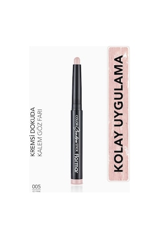 Flormar Color Shadow Asansörlü Kalem Far 005 Icy Pink