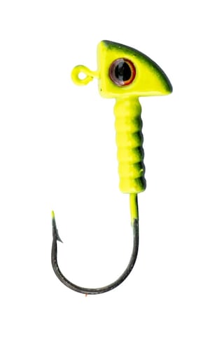 Kurşunlu Jighead Zoka - 6g - Fishack - Yeşil Siyah Xha06 - 5 Adet