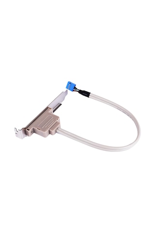 Alfais 5081 Anakart 9 Pin Pci Kasa İçi Usb 2 Port Kablosu Hub Çoklaycı