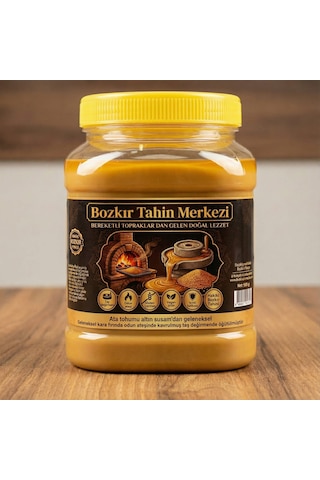 Bozkır Tahin Merkezi Yerli Ata Tohumu Altın Susam Doğal Tahini Kavrulmuş 930 G