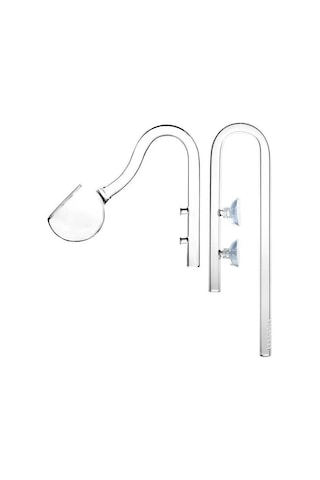 Aquapro Poppy Glass Pipe Dış Filtre Cam Emiş Basış 16mm