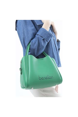 Benetton Kadın El Çantası Bnt1503 Yeşil Yeşil