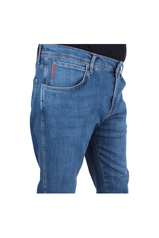 Twister Vegas 132-310 Mavi Yüksek Bel Rahat Paça Erkek Jeans Pantolon Mavi