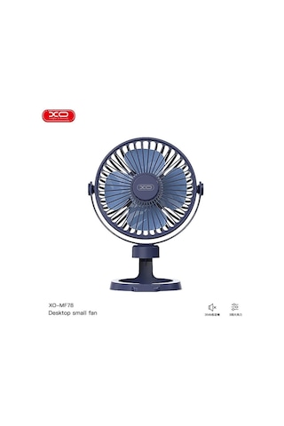 Mf78 Taşınabilir 1200mah Şarjlı Masaüstü Mini Fan 360 Dönebilir Sessiz Telefon Tutuculu Vantilatör 11083606