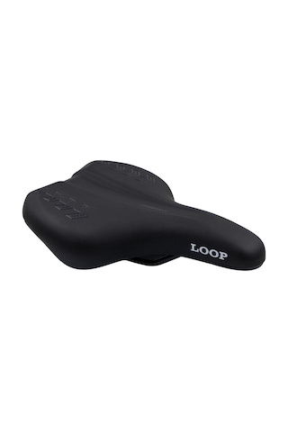 Loop Zy-9307-a Sele 260x175mm 450gr Yetişkin Mtb Geniş Bisiklet Selesi 24-26-29 Jant Uyumlu Siyah