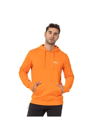 Jack Wolfskin Jack Wolfskın Erkek Sweatshırt Tommy Hoody Turuncu Kapüşonlu Turuncu Turuncu