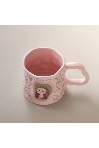 Karaca Canvas Pembe Kupa 380 Ml