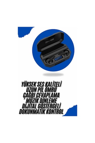Yeni - 179 - Nesil Android Ve İos Uyumlu Siyah Profesyonel - Kmrsfres - Oyuncu Kulaklığı
