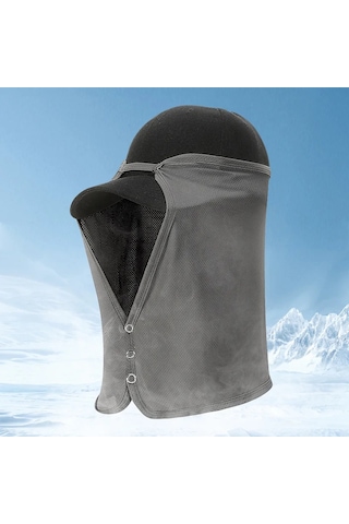 2pcs Çabuk Kuruyan Balıkçı Şapkası Yüz Boyun Güneşlik Maskeleri