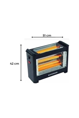 Şömine Tipi Isıtıcı Soba 1800w Dekoratif Cam Ön Yüzey Vatlı