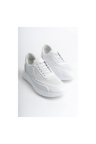Mubiano Hakiki Deri Mbknt2090-b Erkek Beyaz Sneaker & Spor Ayakkabı Beyaz