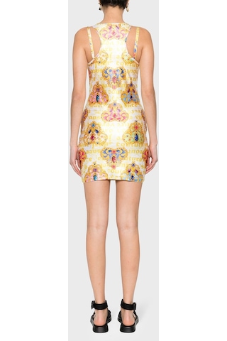 Versace Jeans Couture Bayan Elbise 76hao944 Js348 G03 Beyaz-gold