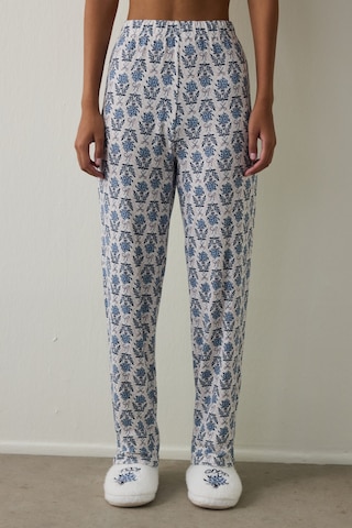 Penti Çiçekli Tea Time Termal Etkili Pijama Altı Çok Renkli