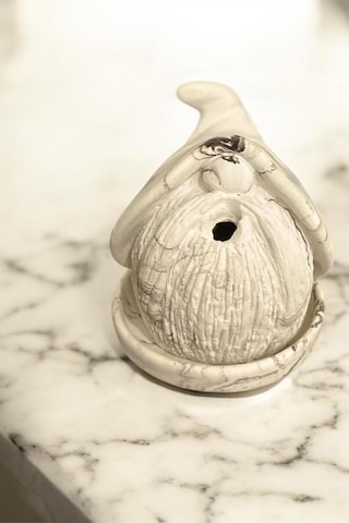 Mermer Desen Şirin Baba Buhardanlık Tütsülük 9x9 Cm
