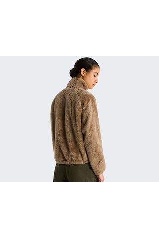 The North Face W Osıto Evolve 1/2 Zıp Jacket Kadın Outdoor Çeyrek Fermuarlı Polar Üst Nf0a8h1g2h91 Kırmızı