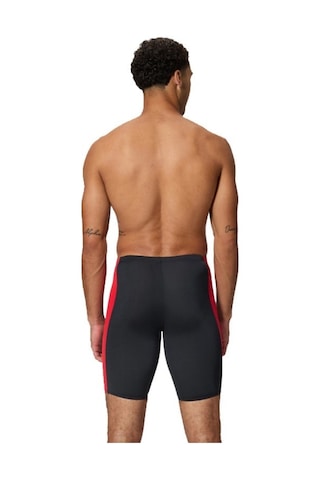 Speedo Solıd Splıce Jam Am Blk/red Mayo 8-a000156003 Kırmızı - Siyah