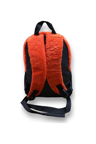 Monte Lui Mnt3637 Peluş Sırt Çantası Turuncu Siyah