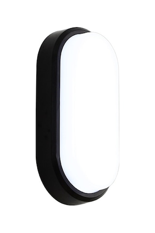 Hangfox Sıfır Radyasyonlu Ip65 Su Geçirmez 15w Led Duvar Lambası - Siyah, Dış Cephe, Otel Koridor, Bahçe İçin Enerji Tasarruflu Aydınlatma Diğer