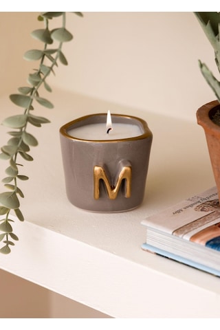 The Mia Shine Harf Mum M Kahve Patchouli 200 Gr Kahverengi