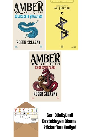 Gölgelerin Şövalyesi Amber Yıllıkları 9 + Yol İşaretleri + Kaos Sarayları Amber Yıllıkları 5