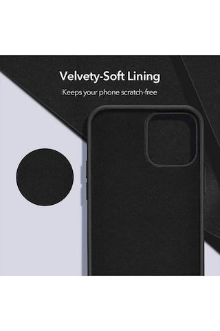 Abatech Apple Uyumlu iPhone 13 Mini Siyah Lansman Kılıf Siyah