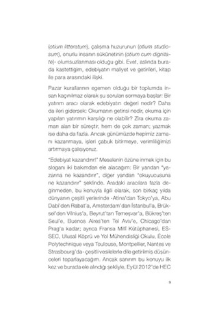Edebiyat Karşılığını Verir
