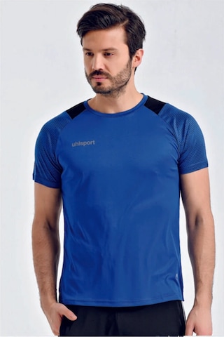 Uhlsport Erkek Lacivert Günlük T-shirt M 3201122 Siyah