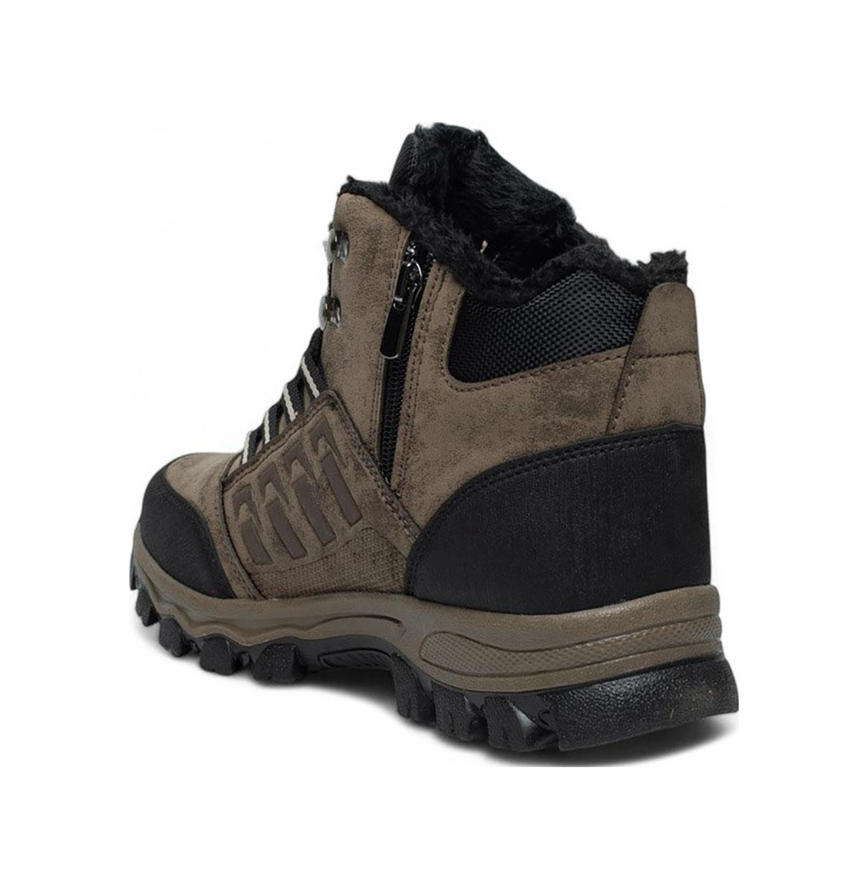 Celira Xsp Vizon Outdoor Kürklü Erkek Kışlık Bot Ayakkabı Vizon