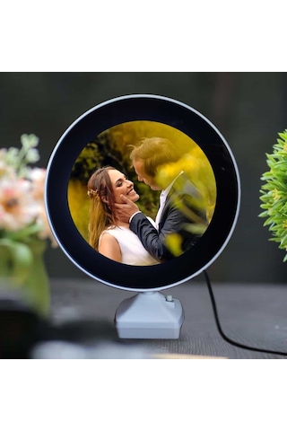 Sihirli Ayna Dekoratif Fotoğraf Çerçevesi Led Işıklı