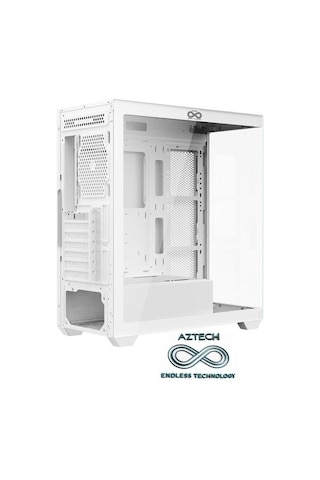 Aztech Azt101 W Gaming Mid-tower Pc Kasası Beyaz