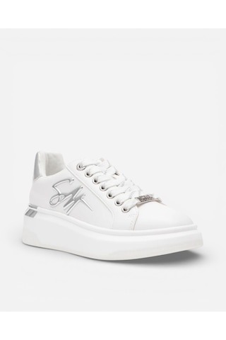 Steve Madden Glacıal-sm Whıte Kadın Beyaz Sneakers Glacıal-sm