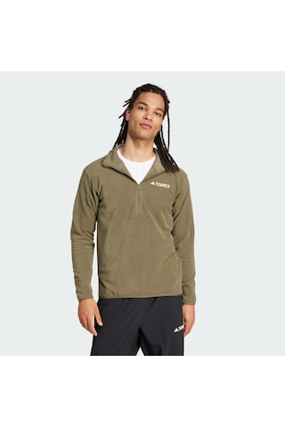 Adidas Multi Essentials Full-zip Fleece Erkek Sweatshirt C-adıjp0784e50a00 Yeşil