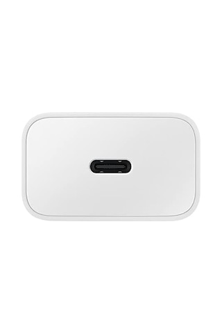 15 Watt Usb Type-c Hızlı Şarj Adaptörü, Veri Kablolu Şarj Cihazı, Beyaz