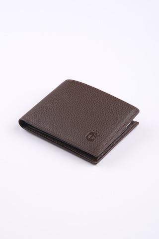 Ancora Leather Hakiki Deri Erkek Cüzdan-26502 Kahve