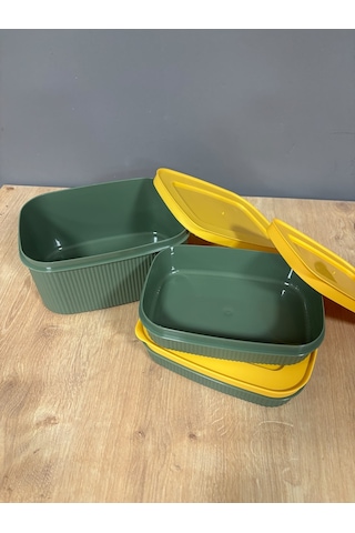 Favora 3 Parça Organizer Yeşil