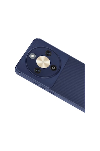 Huawei Honor Magic 8 Lite Auto Focus Karbon Kapak - Lacivert