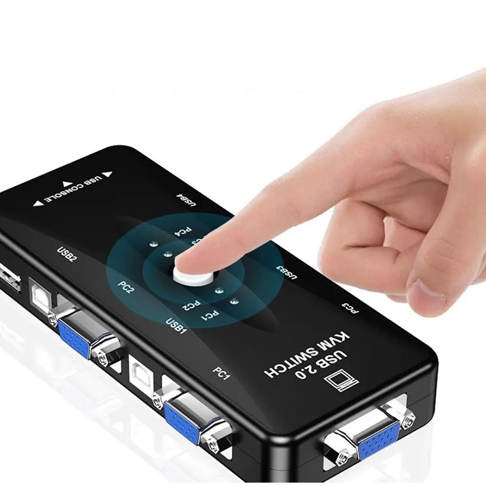 Netojen Nt-229 4 Port Usb Kvm Switch Vga