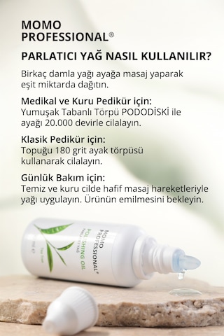 Momo Professional Polishing Oil Parlatıcı Yağ 30 ML