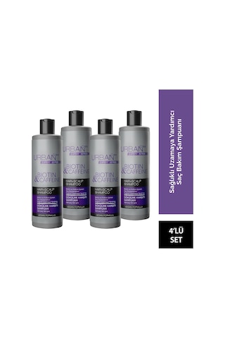 Urban Care Expert Biotin & Caffeine Dökülme Karşıtı Şampuan 4 x 350 ML