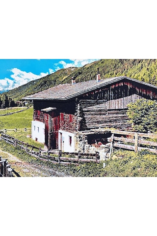 Vadiye Bakış Adlı İran Tebriz Halı Tablo 123x73cm - Duvar Halı Kilim Tablo