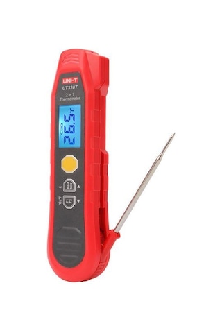 Unı-t Ut 320t 2 Si 1 Arada Dijital Termometre -40 / +300 Derece