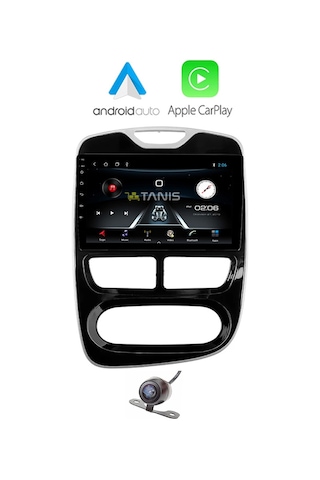 Renault Clio 4 2012-2016 Android Multimedya Navigasyon Carplay